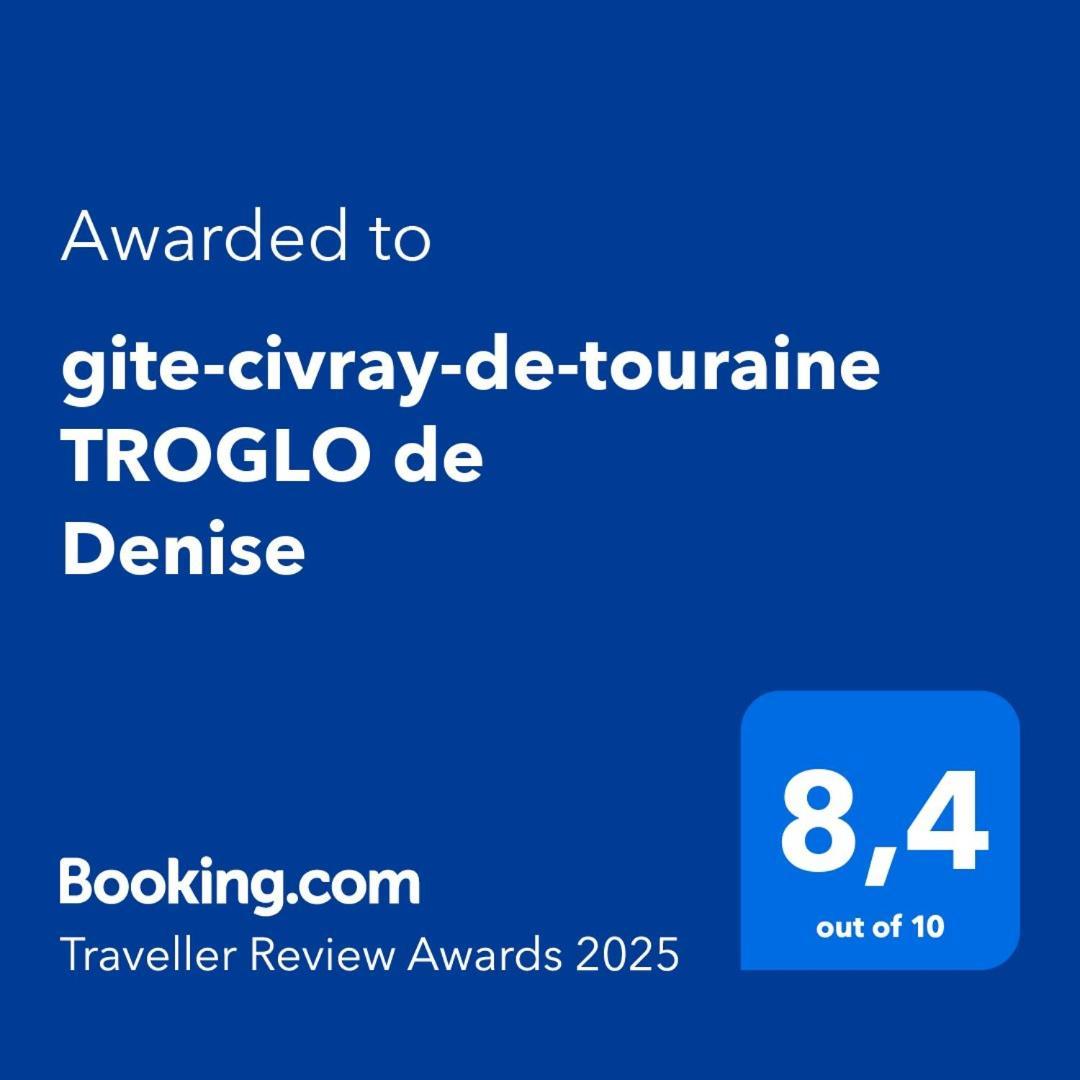 Gite-Civray-De-Touraine Troglo De Denise Exterior foto